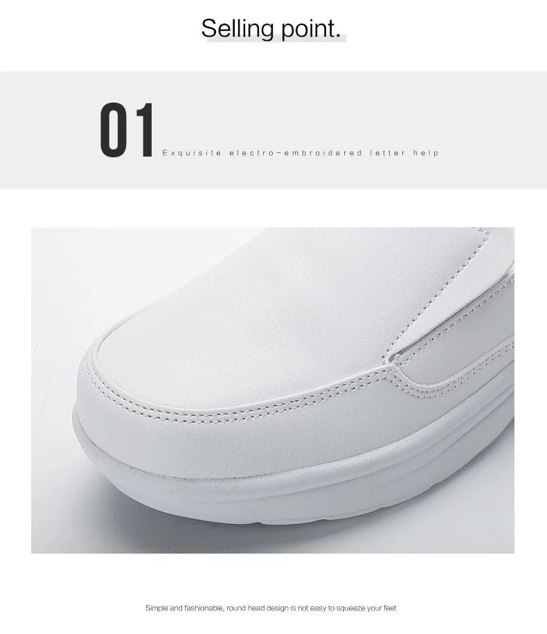 Breathable Slip-On Walking Sneakers - Lightweight Breathable