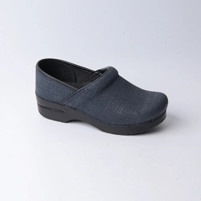 Clogs Women - Dark Blue Jeans Design