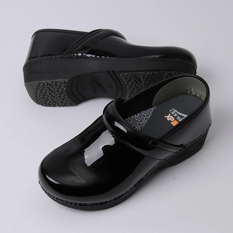 Clogs Women - Shiny Black