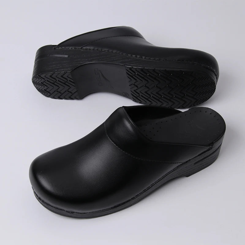 Clogs Women - Black Open Heel