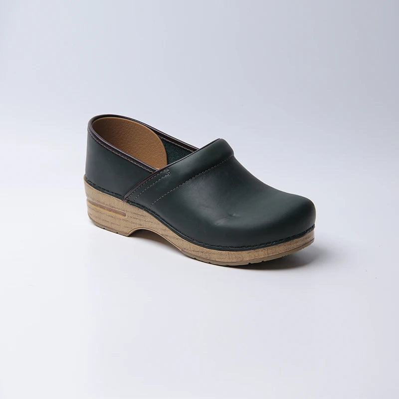 Clogs Women - Blue w Beige Base