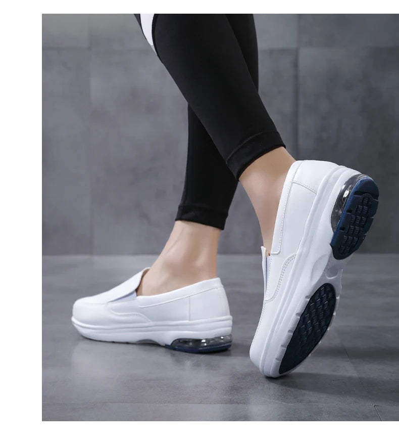 Breathable Slip-On Walking Sneakers - Lightweight Breathable