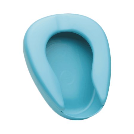 blue bedpan