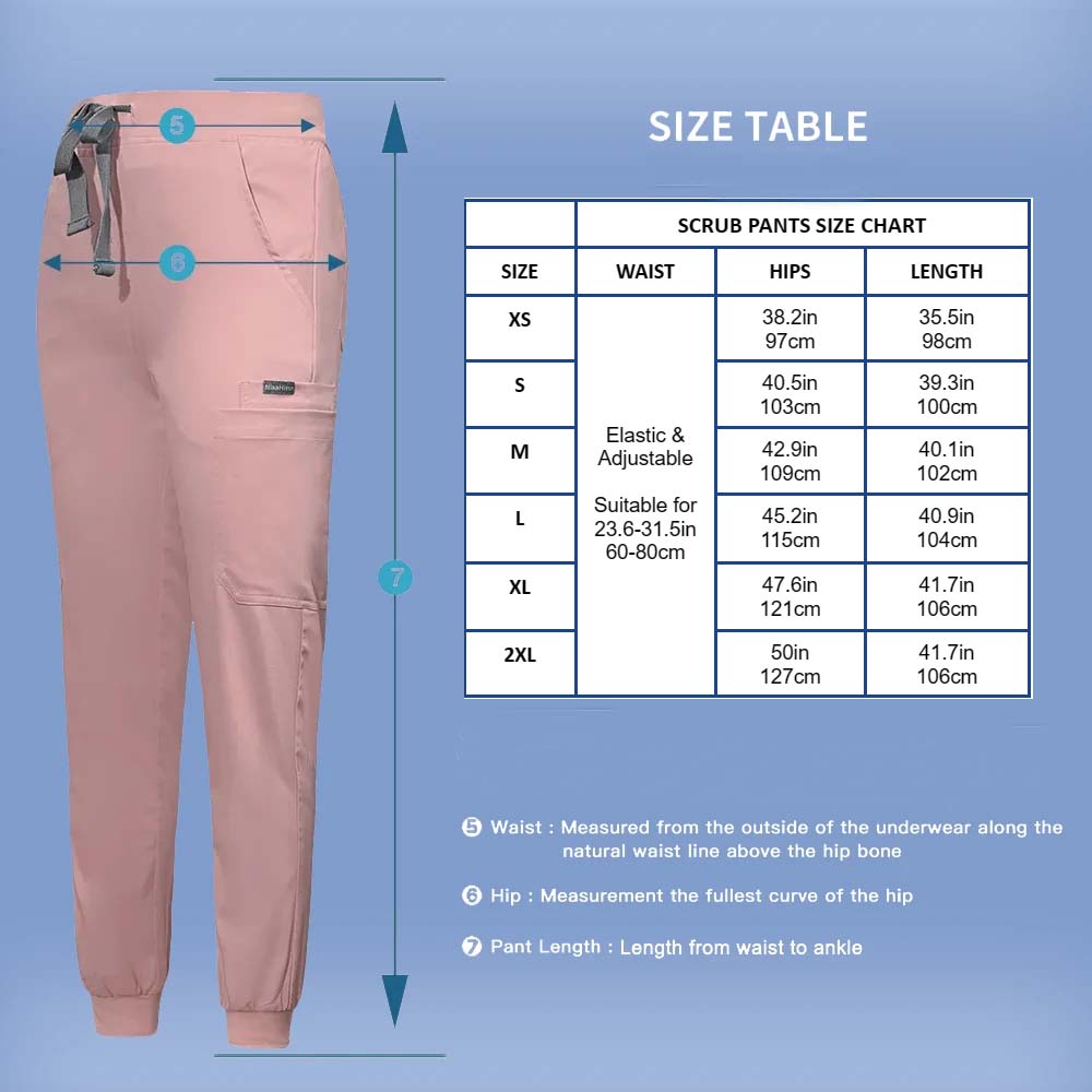 Jogger Scrub Pant Slim Fit Women